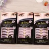 Wholesale pure handcrafted false eyelash cotton thread stem supernatural short nude makeup cross-style thick and realistic eyelash Item Picture